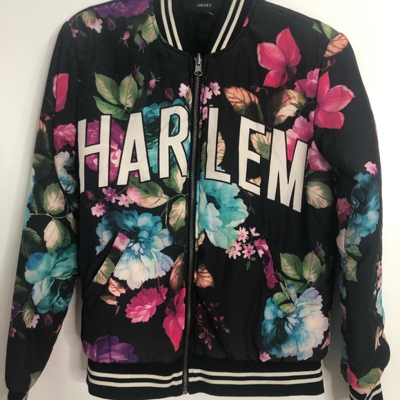 Flower bomber jacket - Picture 4 of 5
